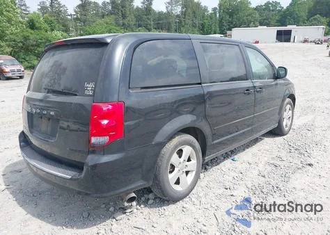 2013 Dodge Grand Caravan Se from USA, damaged, VIN 2C4RDGBG9DR642310